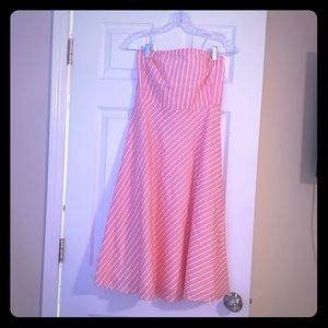 J Crew strapless midi dress